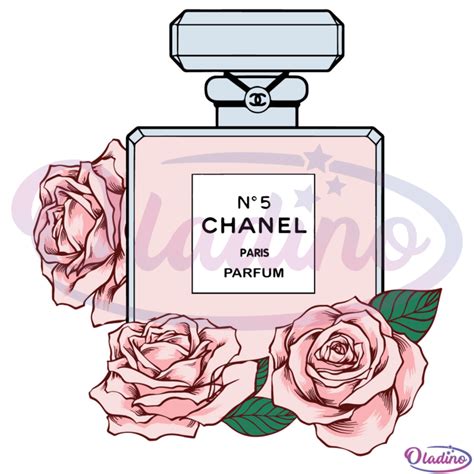 chanel perfume bottle svg